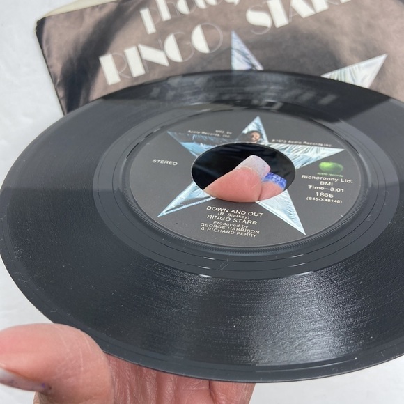 Ringo Star “Photograph” 7” Vinyl Record Apple Records 1865 - Picture 10 of 12